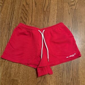 Reebok Women's Red Athletic Shorts